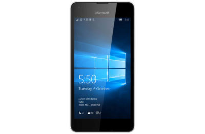 Sim Free Microsoft Lumia 550 Mobile Phone - White